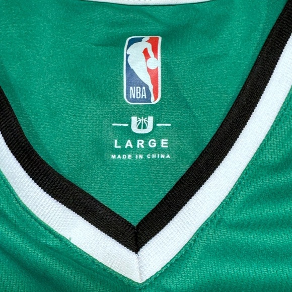NBA Boston Celtics Green and White Shirt - Picture 3 of 5